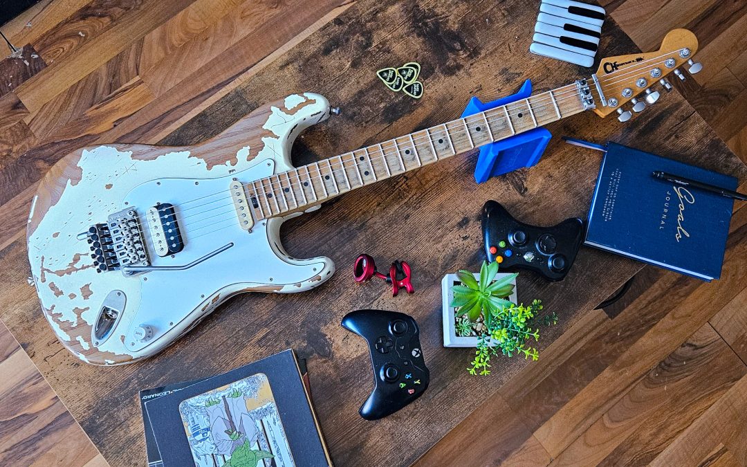 A 7 minute improvised guitar solo because… why not?
